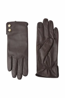 Lauren Ralph Lauren Handsker Sheepskin-lthr But Glv-glv^Dame Handsker & Vanter