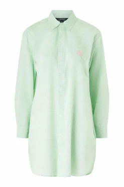 Lauren Ralph Lauren Pyjamasskjorte Lrl L/S Roll Tab His Sleepshirt^Dame Nattøj