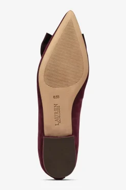 Lauren Ralph Lauren Ballerinasko Londyn Bow-Flats-Ballet^Dame Ballerinasko