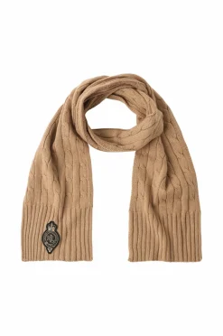 Hot Halstørklæde Polyester Blend-cable Crest Ptch Scf Dame Tørklæder & Halstørklæder