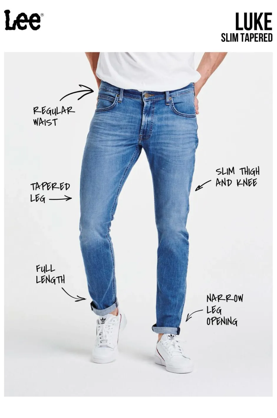 Clearance Jeans Luke Slim Tapered Jeans