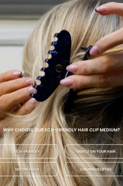 Lenoites Eco-Friendly Claw Clip Medium^Dame Håraccessories|Håraccessories
