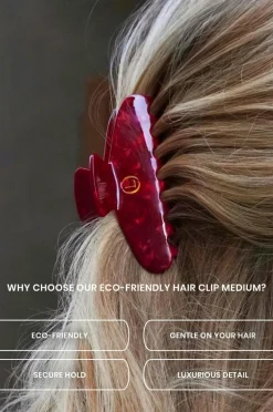 Lenoites Eco-Friendly Claw Clip Medium^Dame Håraccessories|Håraccessories