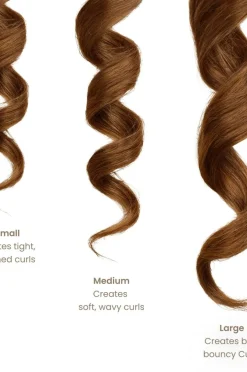 New Heatless Curls In Mulberry Silk Medium Styling