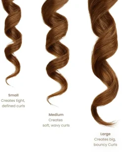 Lenoites Heatless Curls In Mulberry Silk Small^ Styling