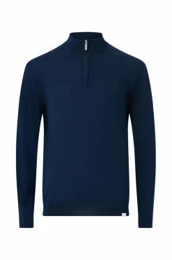 Les Deux Uldtrøje Greyson Half-zip Merino Knit^ Trøjer