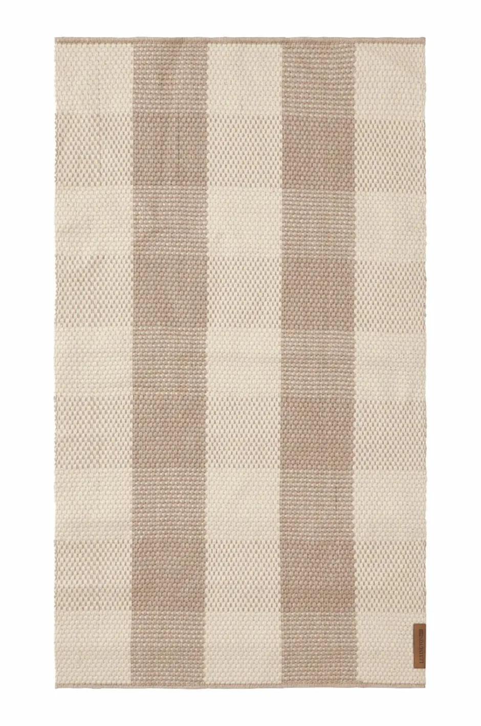 Clearance Ternet jute-tæppe Jute- & Sisaltæpper