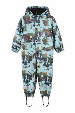 Lindberg Regndragt Lekhyttan Rain Baby Overall Fleece^Børn Overtøj