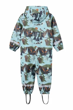 Lindberg Regndragt Lekhyttan Rain Baby Overall Fleece^Børn Overtøj