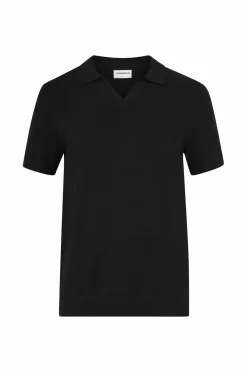 New Poloshirt Ecovero S/s V-neck Polo Poloshirts