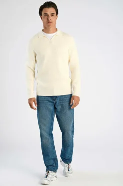 Lindbergh Pullover Rib Knitted L/S V-neck Polo^ Trøjer