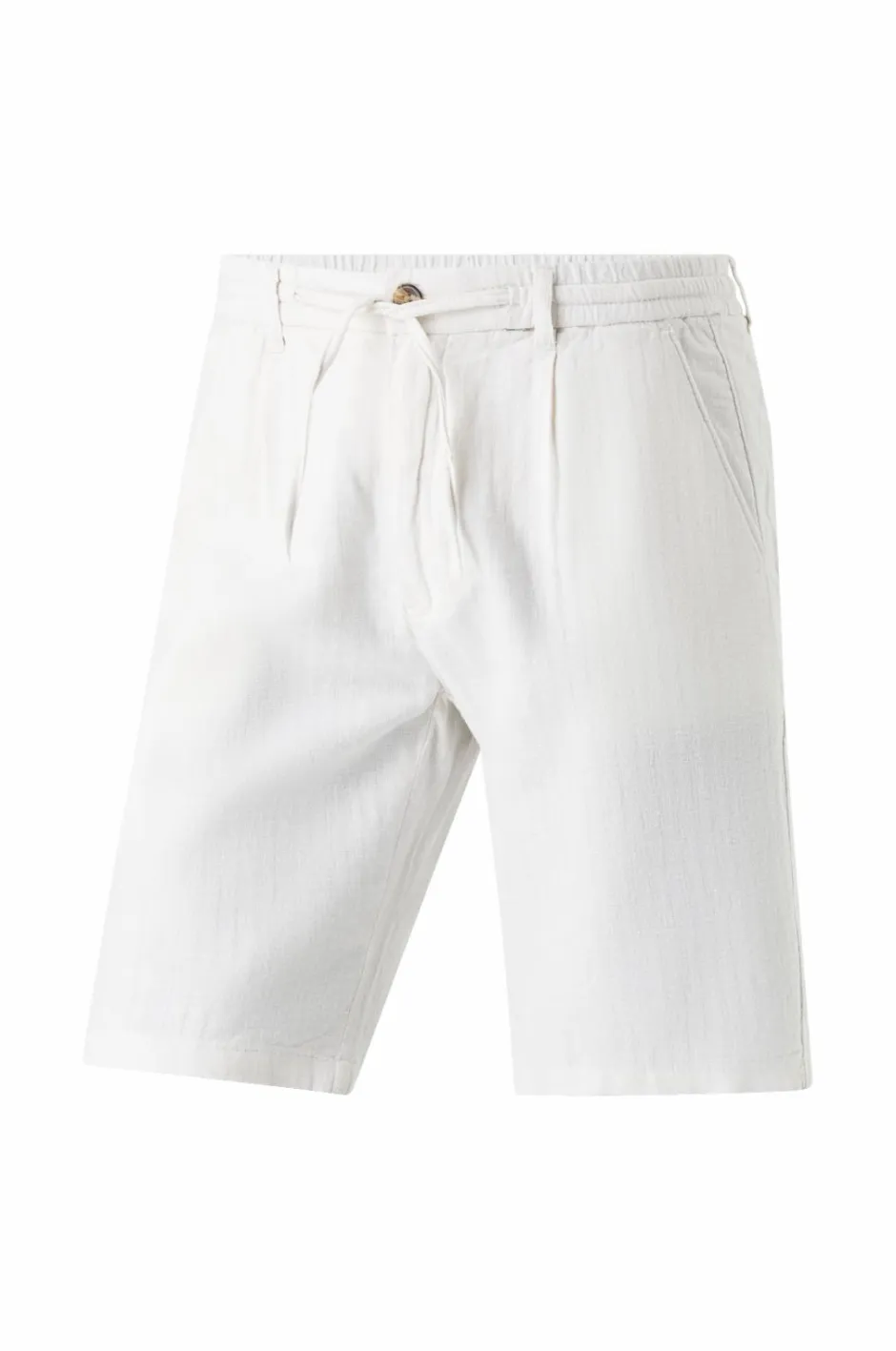 Sale Shorts Linen Blend Herringbone Short Shorts