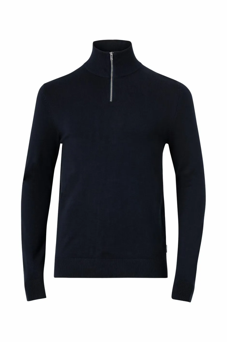 Clearance Trøje Half Zip Melange Knit Trøjer
