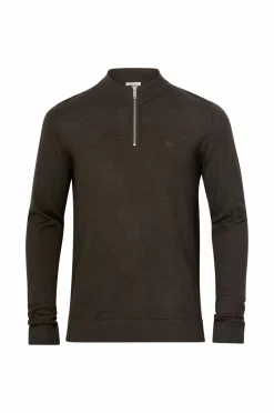 Lindbergh Trøje Half Zip Merino Mock Neck^ Trøjer