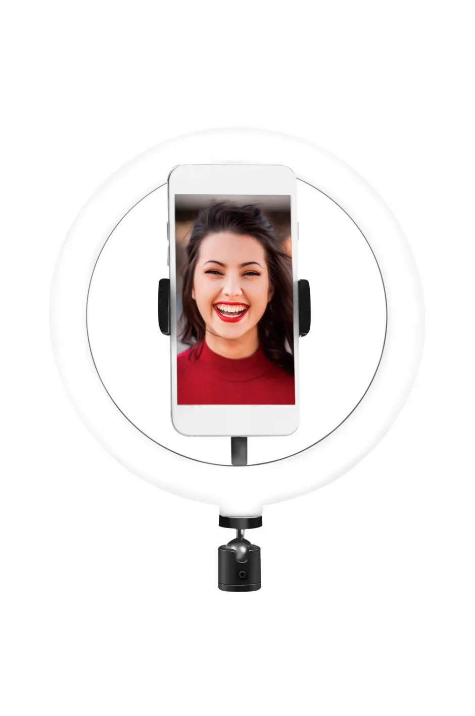 LogiLink Ring Light for Smartphone^ Mobiltelefoner, Tablets & Tilbehør