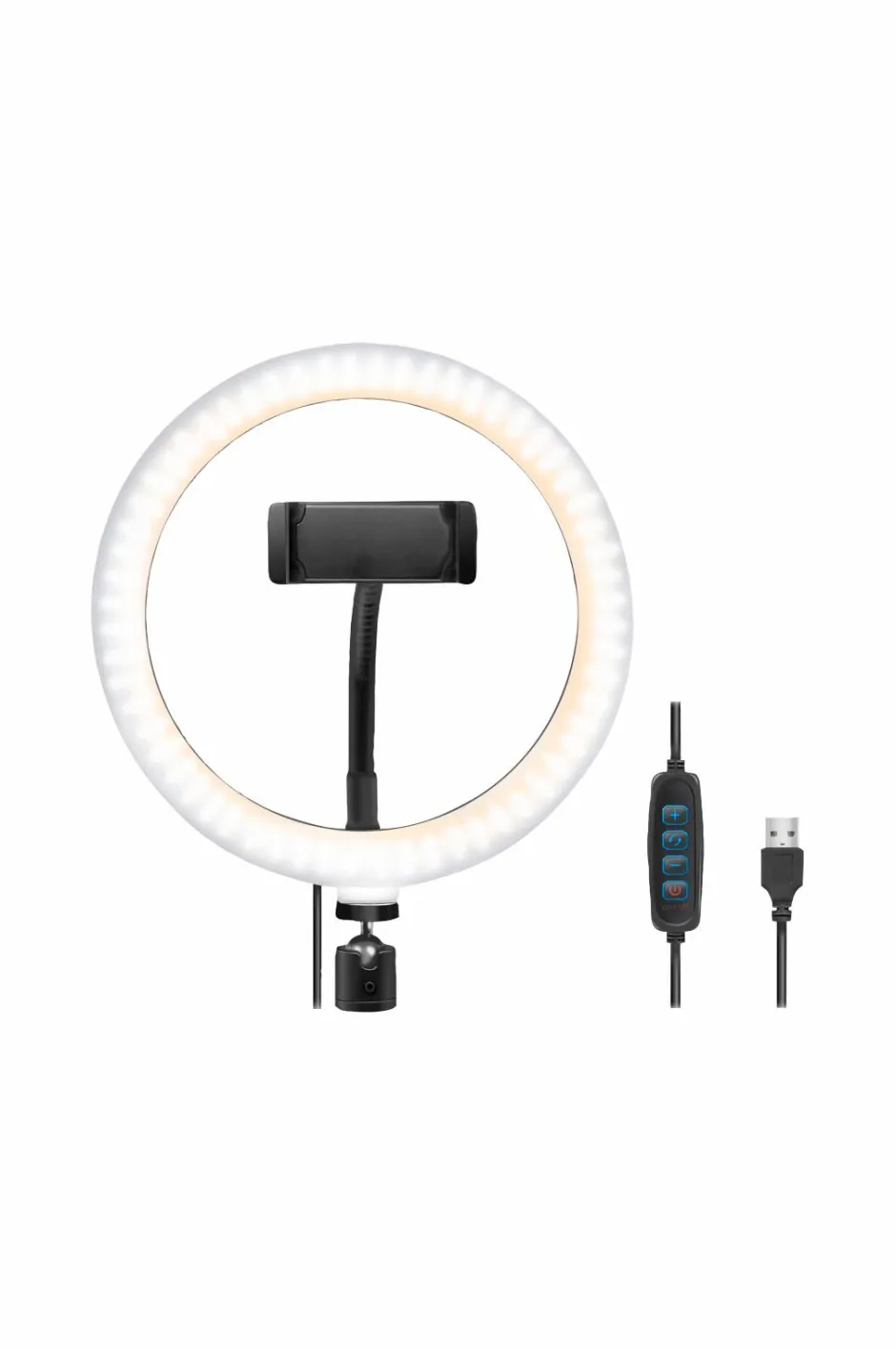 LogiLink Ring Light for Smartphone^ Mobiltelefoner, Tablets & Tilbehør
