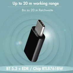Hot USB-adapter med bluetooth Computertilbehør