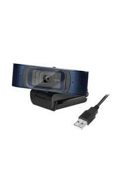 Discount Webkamera Pro 1080p 80 ° Autofokus 2x mic Computertilbehør
