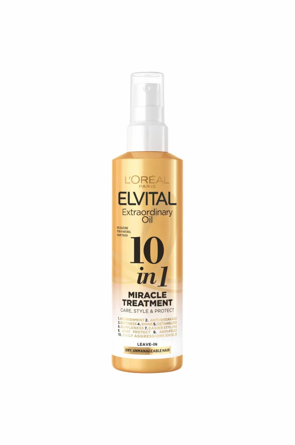 L'Oréal Paris Elvital Extraordinary Oil 10-IN-1 Leave-In Treatment For Dry Hair 150 Ml^ Hårpleje