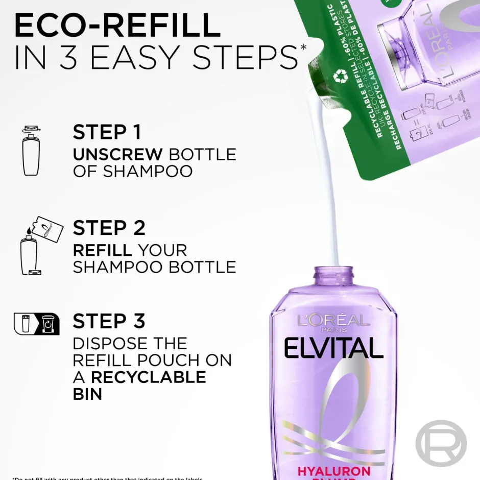 Discount Elvital Hyaluron Plump Shampoo For Dehydrated Hair Hår|Hår