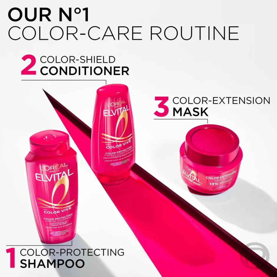 Discount Elvital Color Vive Shampoo For Colored Hair Hår|Hår