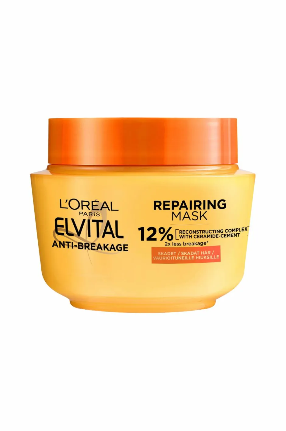 L'Oréal Paris Elvital Anti-Breakage Hair Mask For Dry Hair 300 Ml^ Hår|Hår