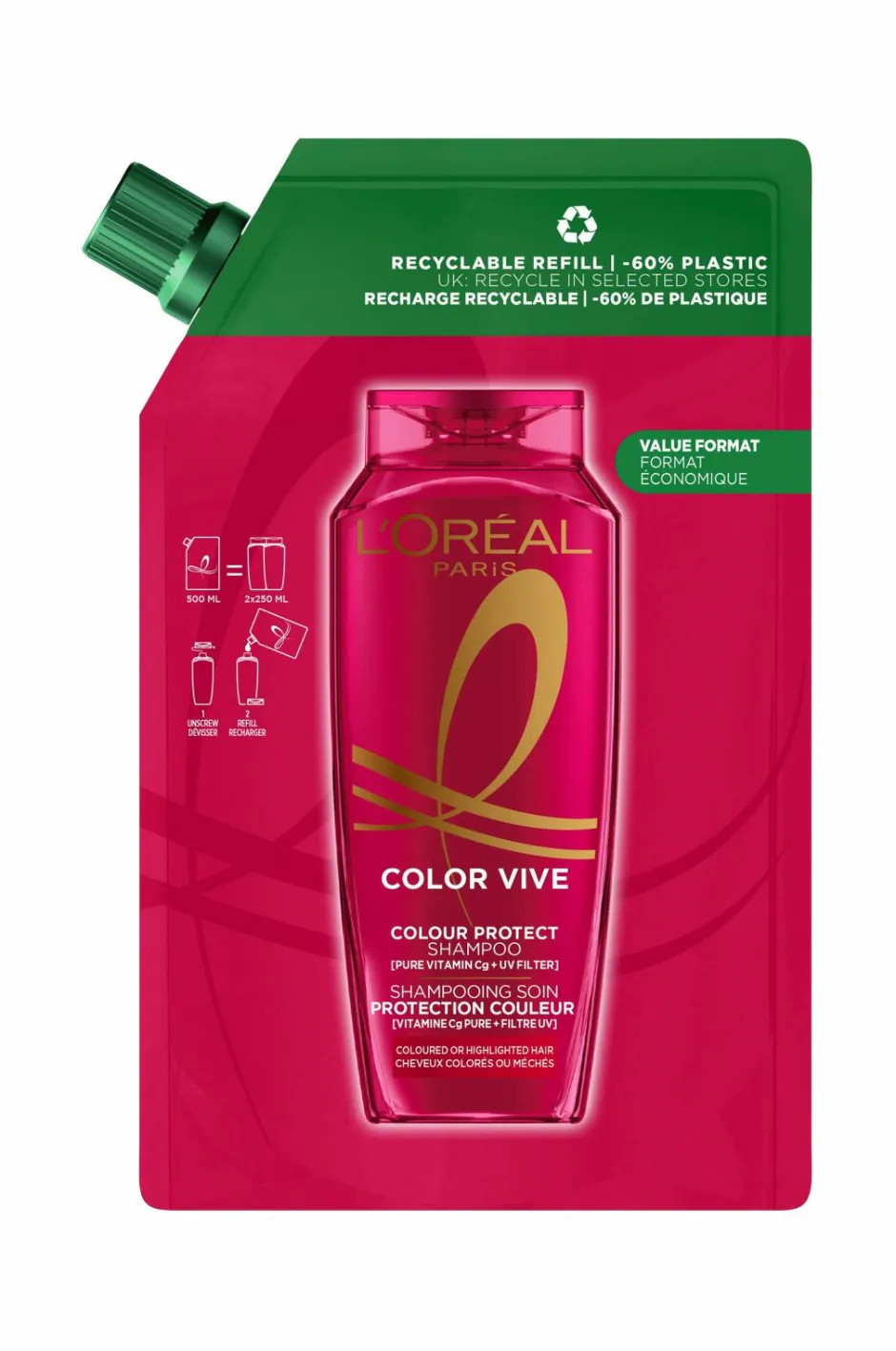 Best Elvital Color Vive Shampoo For Colored Hair Hårpleje
