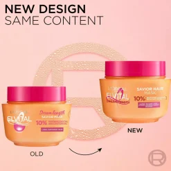 L'Oréal Paris Elvital Dream Length Hair Mask For Long Hair 300 Ml^ Hårpleje