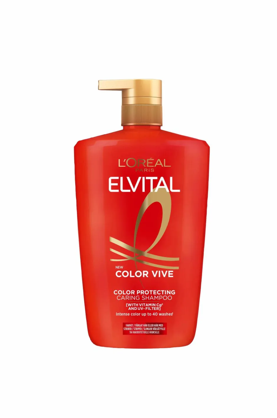 Clearance Elvital Color Vive Shampoo For Colored Hair Hår|Hår
