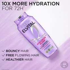 Hot Elvital Hyaluron Plump Shampoo For Dehydrated Hair Hårpleje