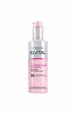 Discount Elvital Glycolic Gloss Leave-In Serum For Dull Hair 150 Ml Hårpleje