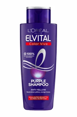 Clearance Elvital Color Vive Purple Shampoo For Colored Hair 200 Ml Hår|Hår