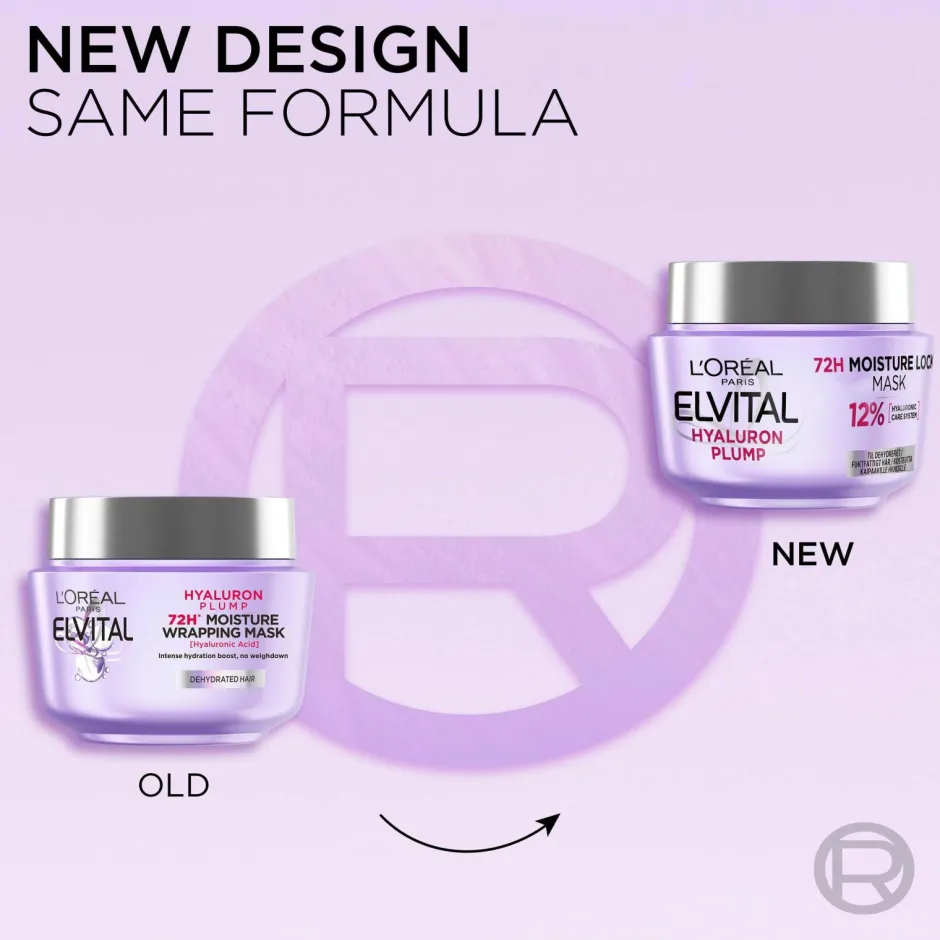 L'Oréal Paris Elvital Hyaluron Plump Hair Mask For Dehydrated Hair 300 Ml^ Hårpleje