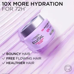 L'Oréal Paris Elvital Hyaluron Plump Hair Mask For Dehydrated Hair 300 Ml^ Hårpleje
