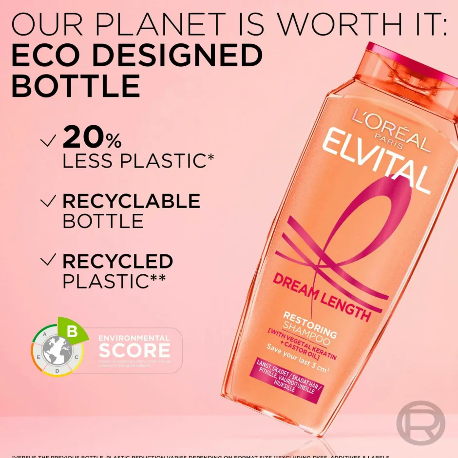 Elvital Dream Length Shampoo For Long Hair Hår|Hår