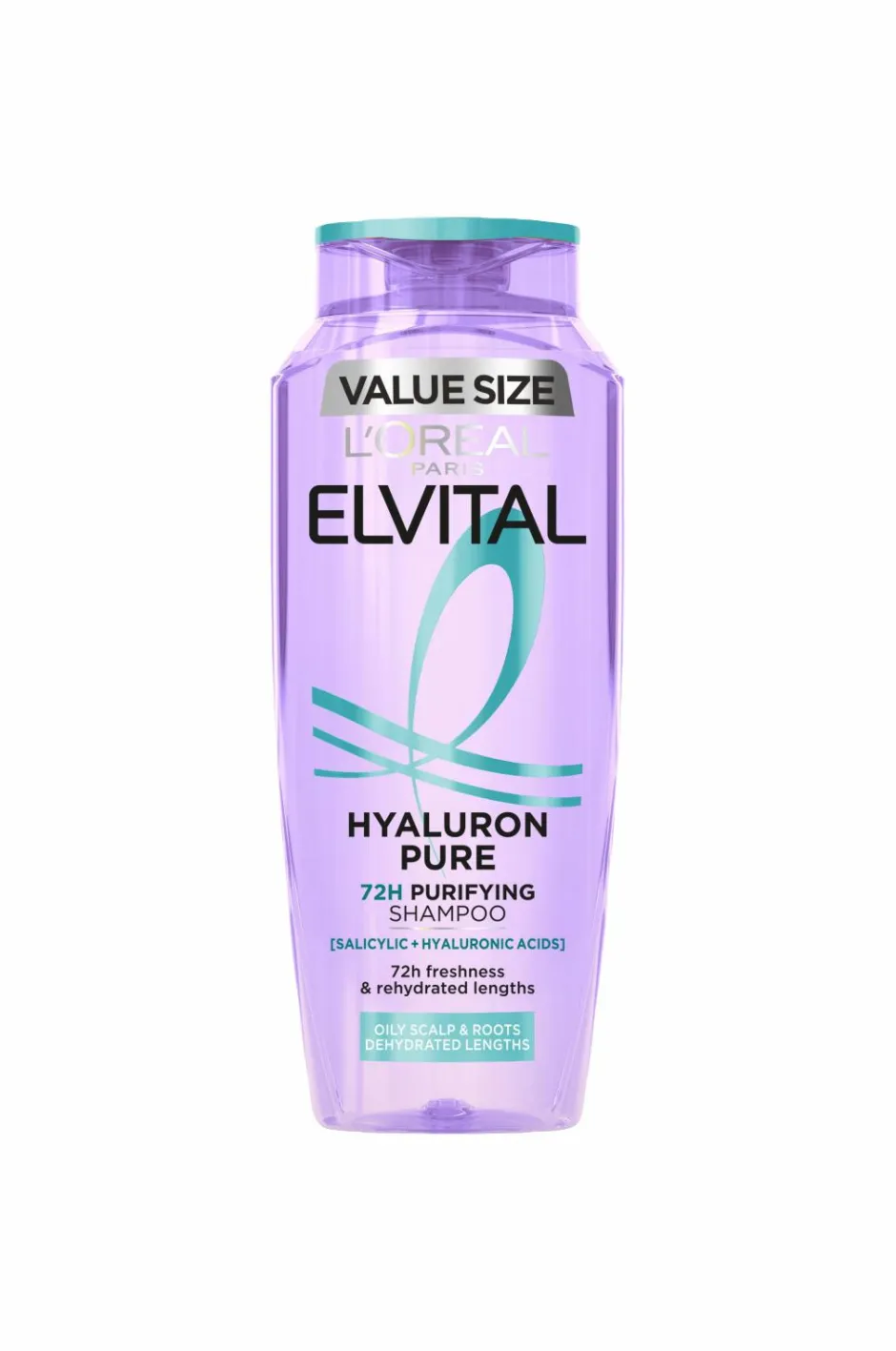 Hot Elvital Hyaluron Pure Shampoo For Dehydrated Hair 500 Ml Hår|Hår