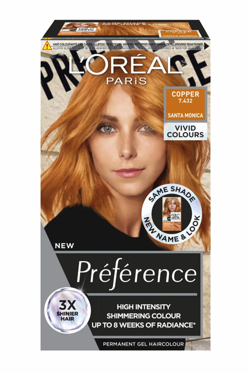 New Hårfarve Préférence Vivids Hårfarve