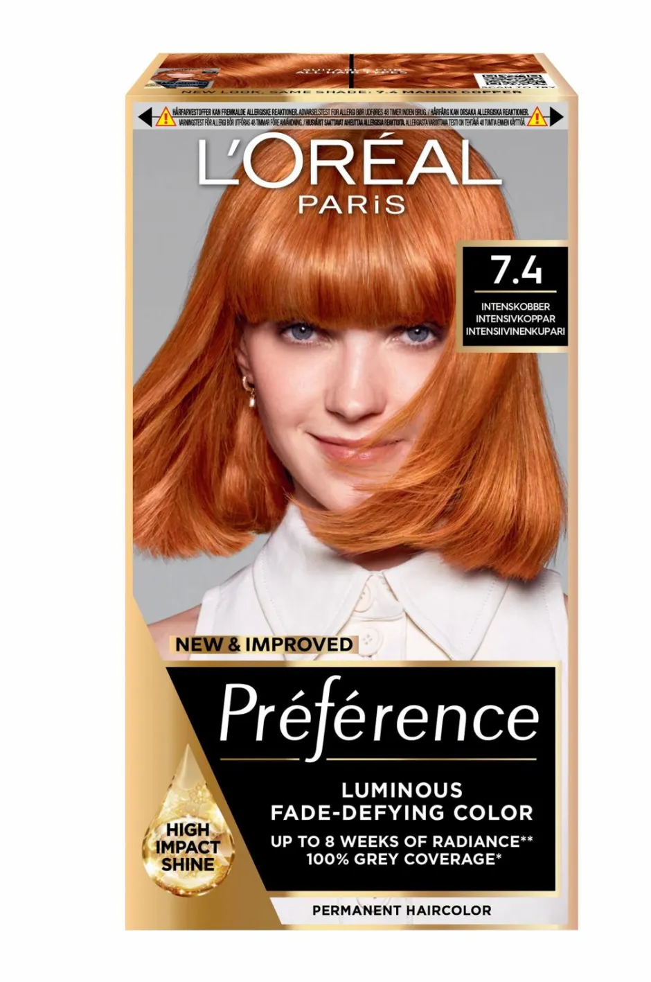 Online Préférence Permanent Color For Normal Hair Hårfarve