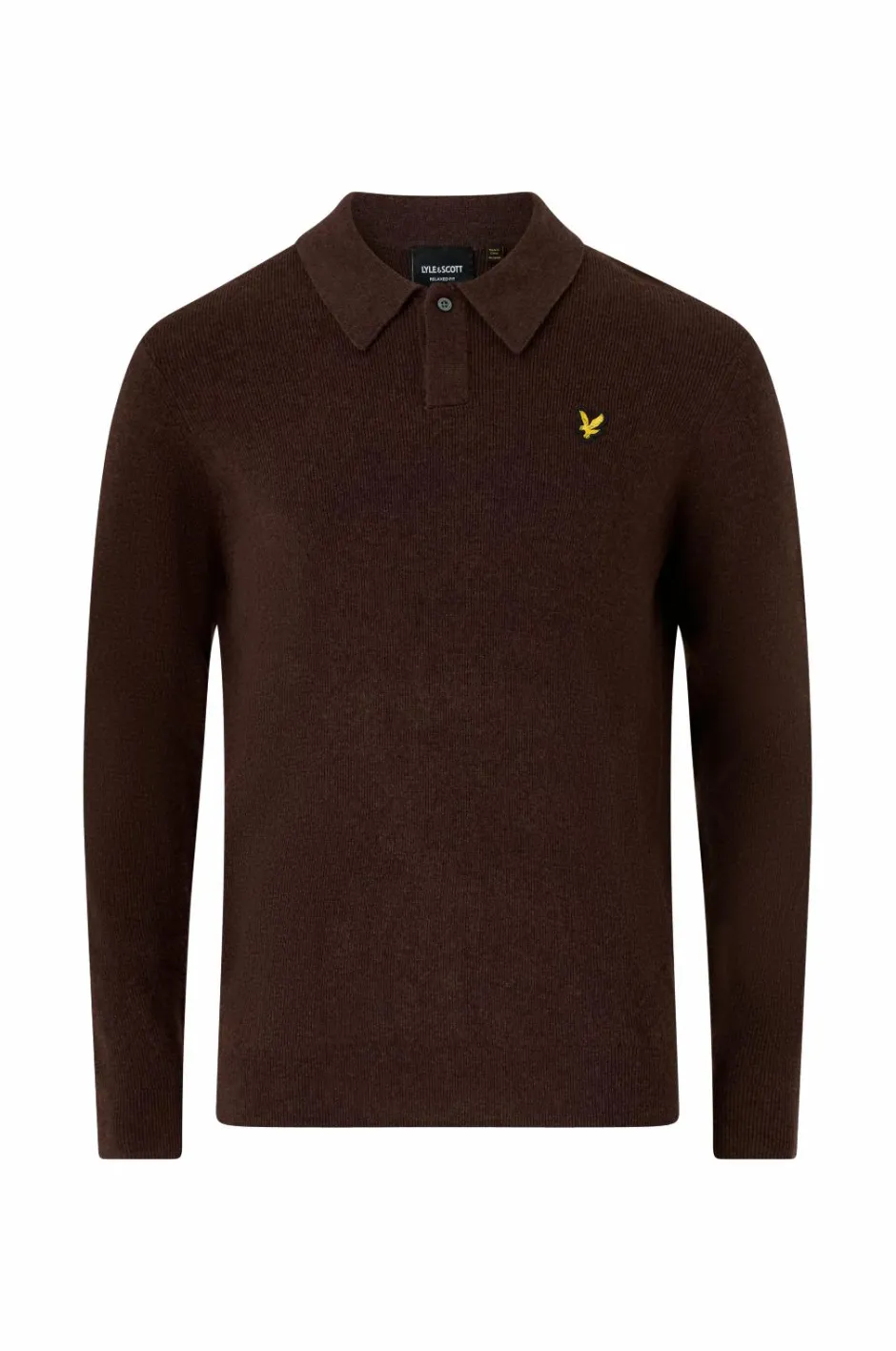 Lyle & Scott Polotrøje Lambswool Blend Rugby Jumper^ Trøjer