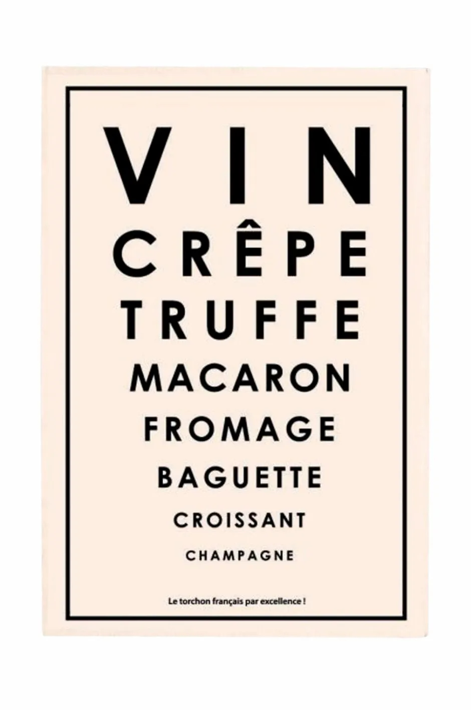Maison Vivaraise Køkkenhåndklæde French Specialites 48 X 72^ Køkkentekstiler