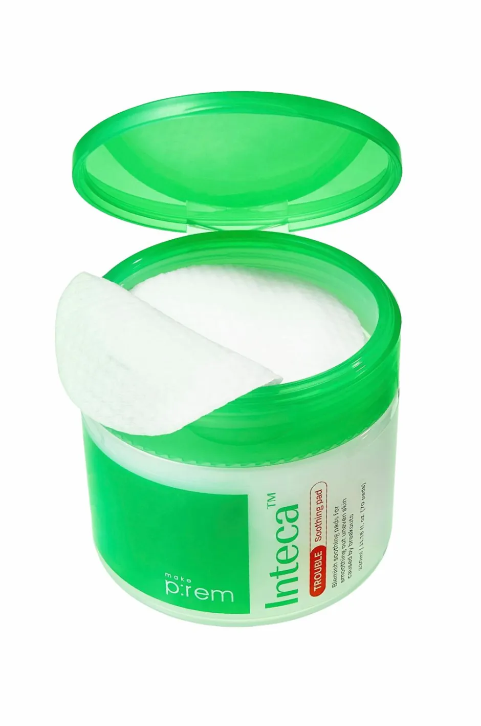INTECA™ Trouble Soothing Pads 330Ml/70Pads Ansigtspleje|Ansigtspleje