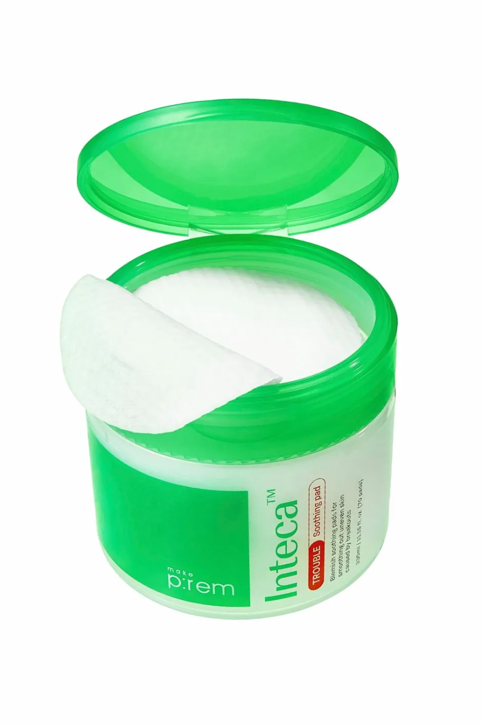 INTECA™ Trouble Soothing Pads 330Ml/70Pads Ansigtspleje|Ansigtspleje