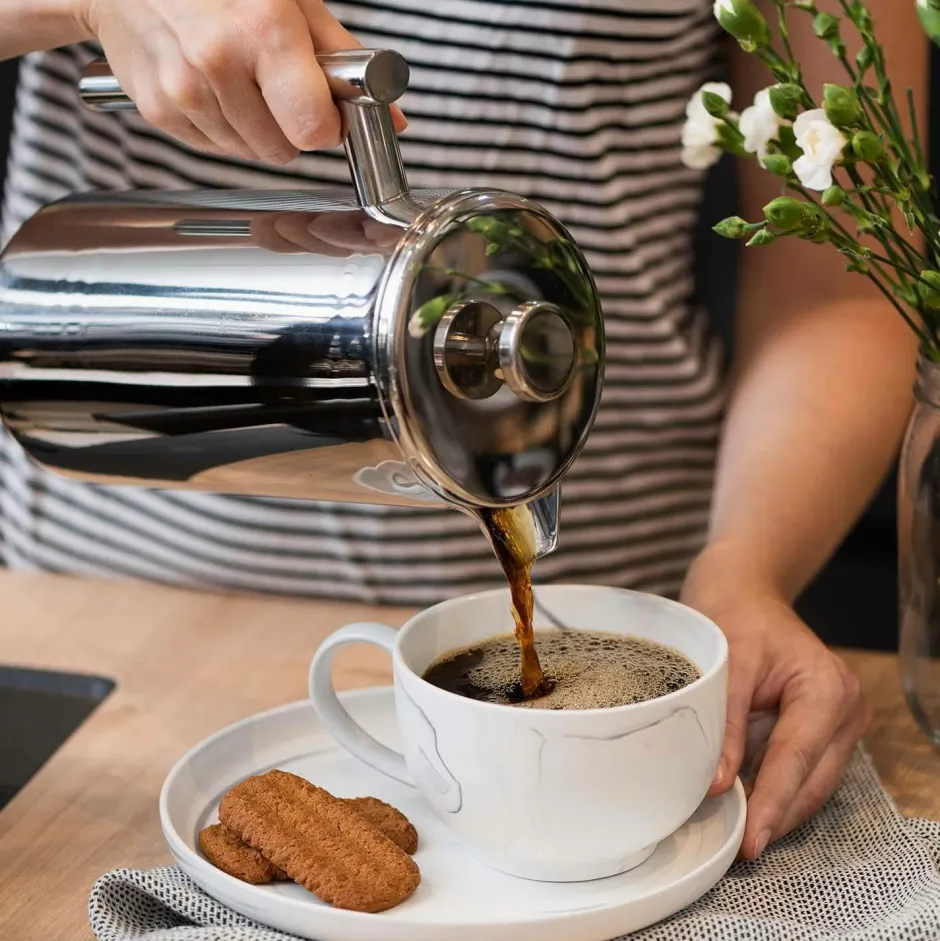 Maku Kitchen Life Stempelkande 1 L^ Kaffe- & Espressomaskiner