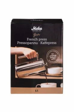 Maku Kitchen Life Stempelkande 1 L^ Kaffe- & Espressomaskiner