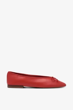 Mango Ballerinasko Shoes Flatred-h^Dame Ballerinasko