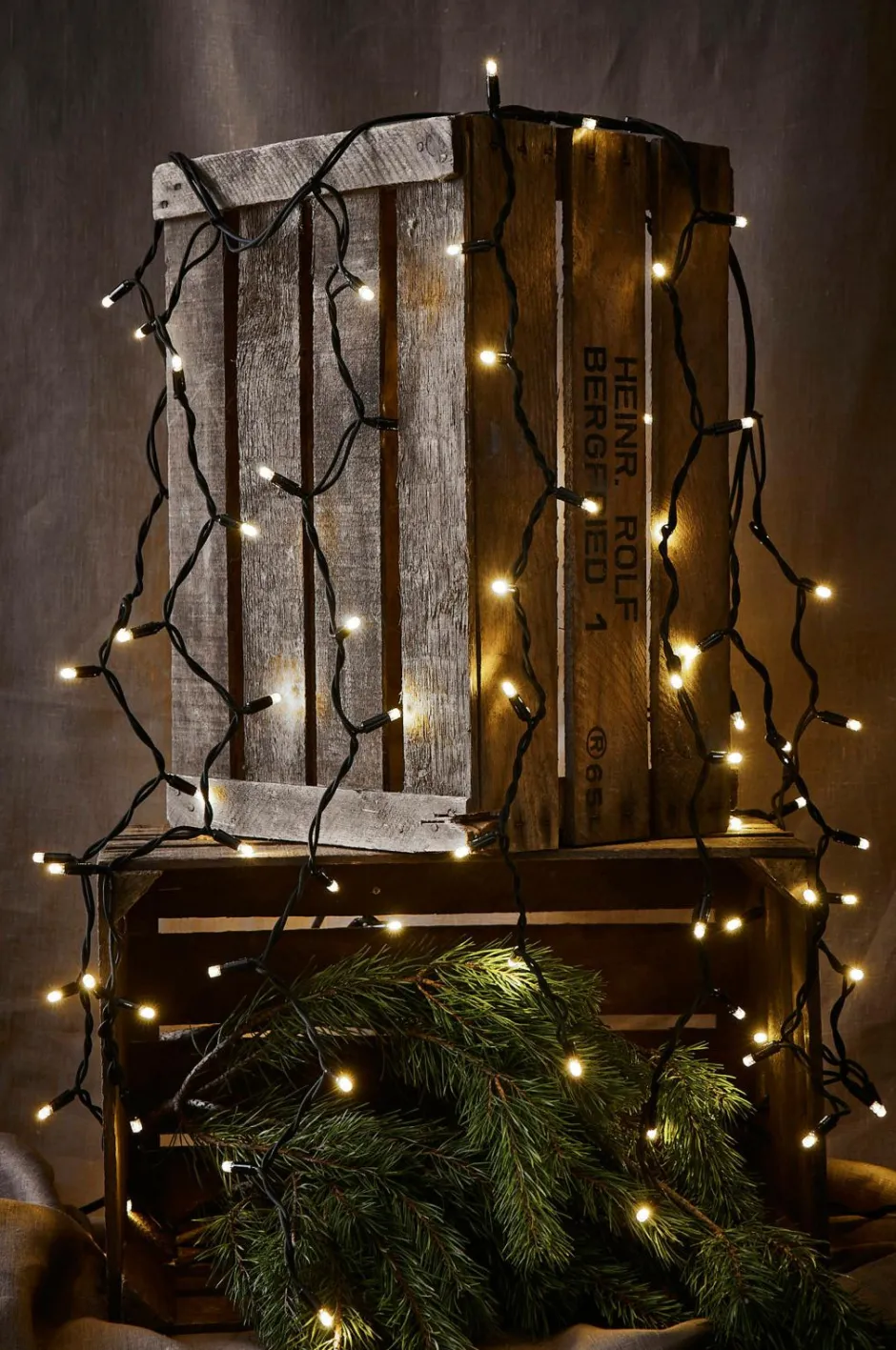 Markslöjd Gardin CHRISSLINE 1x1,5 m 100L LED Original Ekstra^ Lyskæder