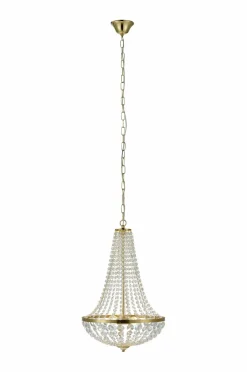 Online GRÄNSÖ Lysekrone 2L 40 cm Børstet /MC Krystallysekroner