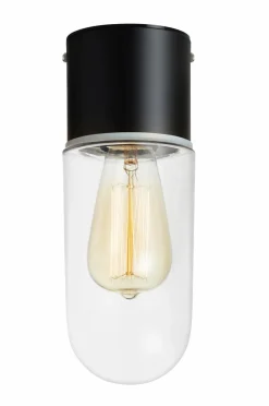 Sale Loftlampe ZEN, sort metal Badeværelsesbelysning