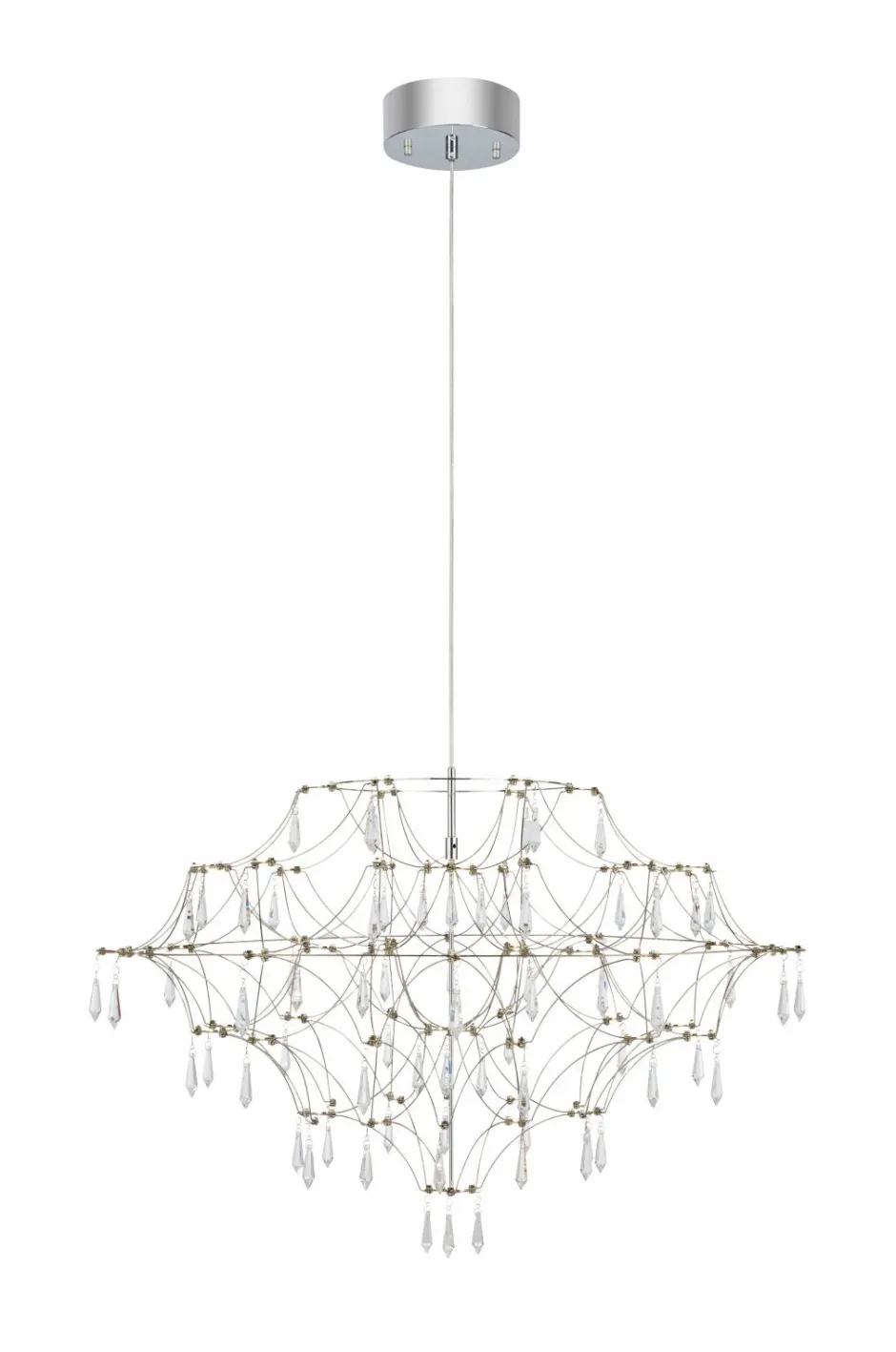 Online Lysekronelampe Efesos 80cm Krystallysekroner