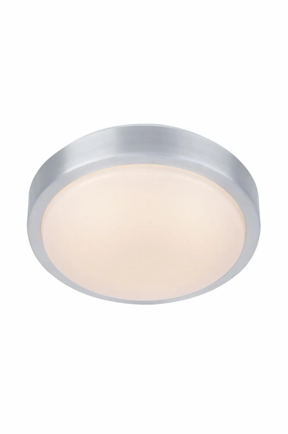 Clearance MOON Plafond 22 cm LED Alu/Hvid Badeværelsesbelysning